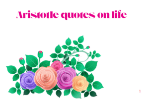 Aristotle quotes on life