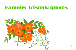 Famous Aristotle quotes