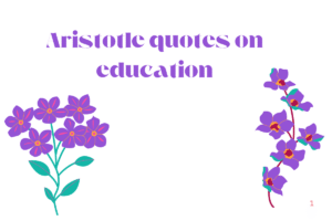 Aristotle quotes on education