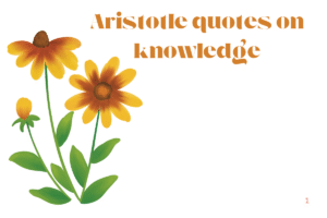 Aristotle quotes on knowledge