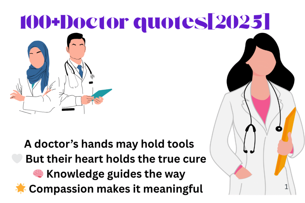 100+Doctor quotes[2025]