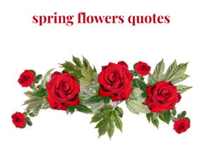 spring flowers quotes