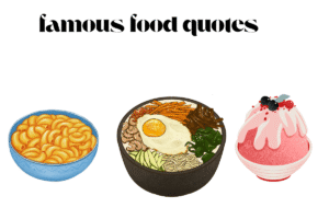 famous food quotes