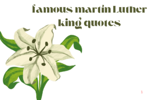 famous martin Luther king quotes