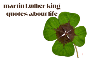 martin Luther king quotes about life