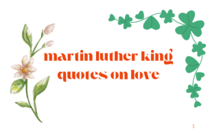 martin luther king quotes on love