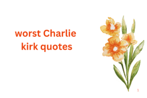 worst Charlie kirk quotes