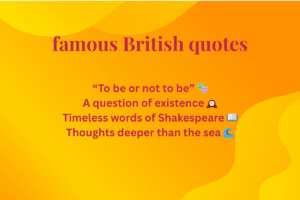 famous British quotes