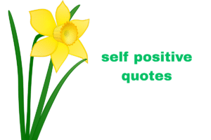 self positive quotes